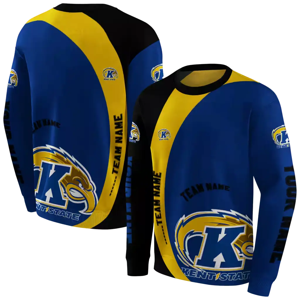 customized kent state golden flashes minimalist design navy blue black hoodie premium grade customized kent state golden flashes minimalist design navy blue black hoodie premium grade