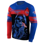 customized la tech grim reaper blue black hoodie best selling