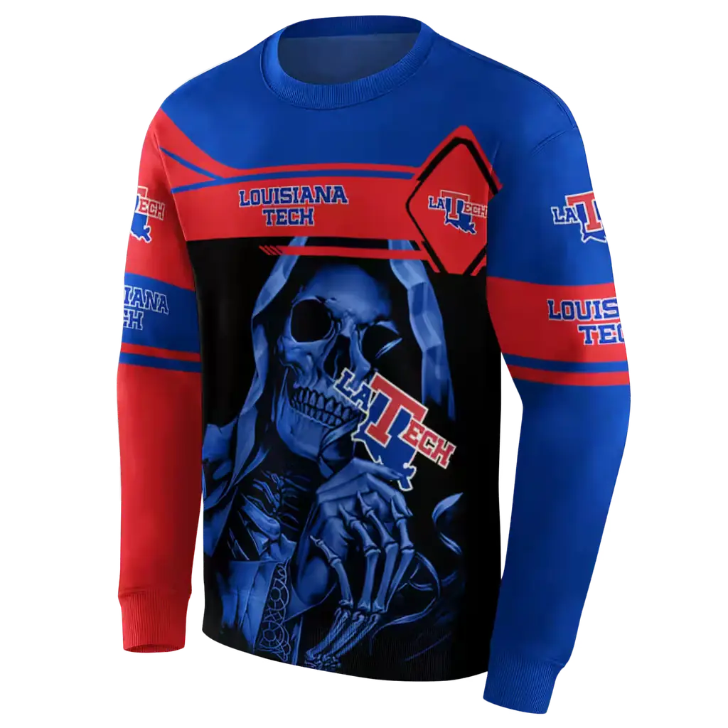 customized la tech grim reaper blue black hoodie new arrival customized la tech grim reaper blue black hoodie new arrival