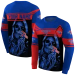 customized la tech grim reaper blue black hoodie best selling