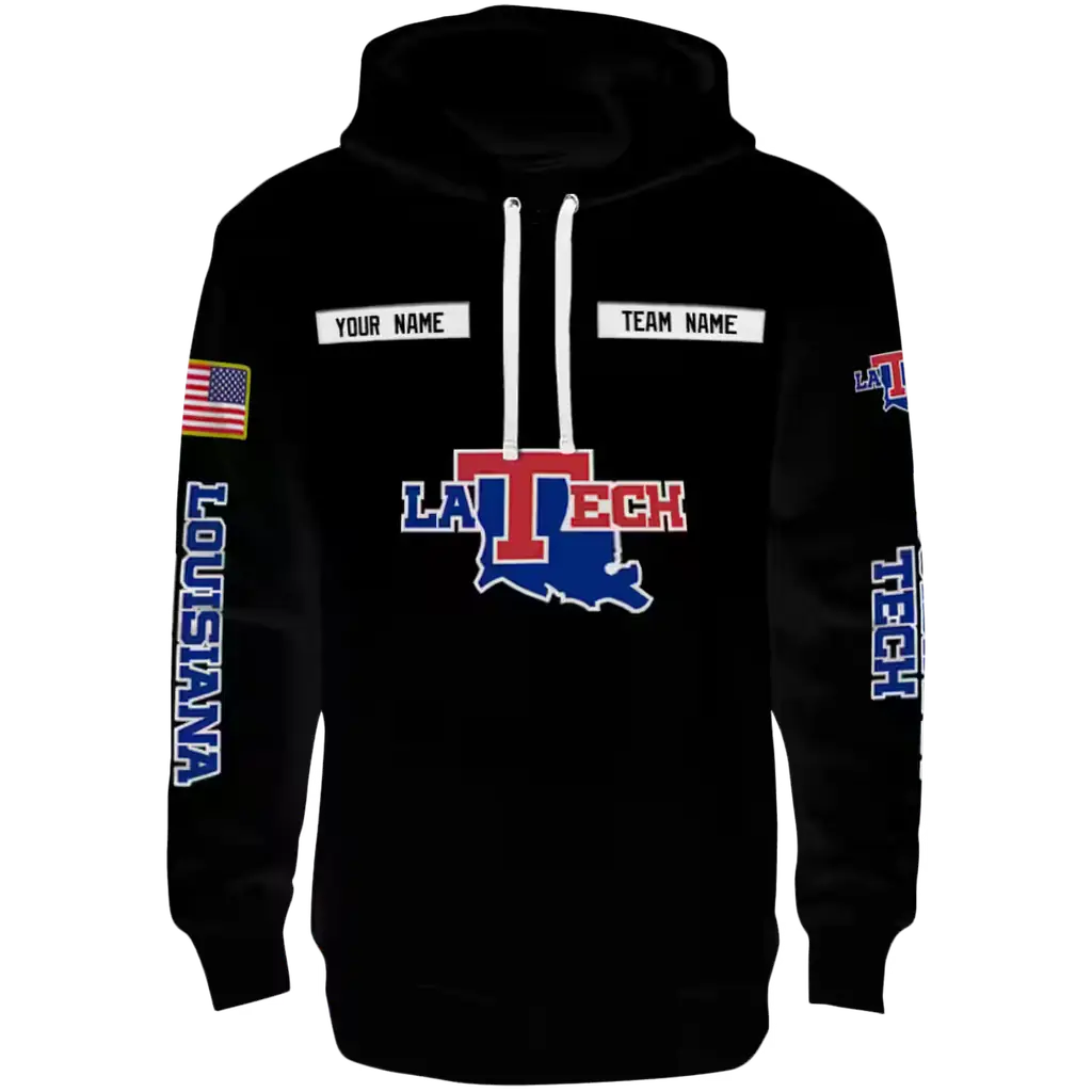 customized la tech punisher skull black hoodie best selling customized la tech punisher skull black hoodie best selling
