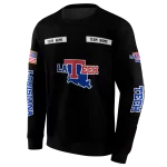 customized la tech punisher skull black hoodie best selling