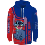 customized la tech stitch blue hoodie best selling