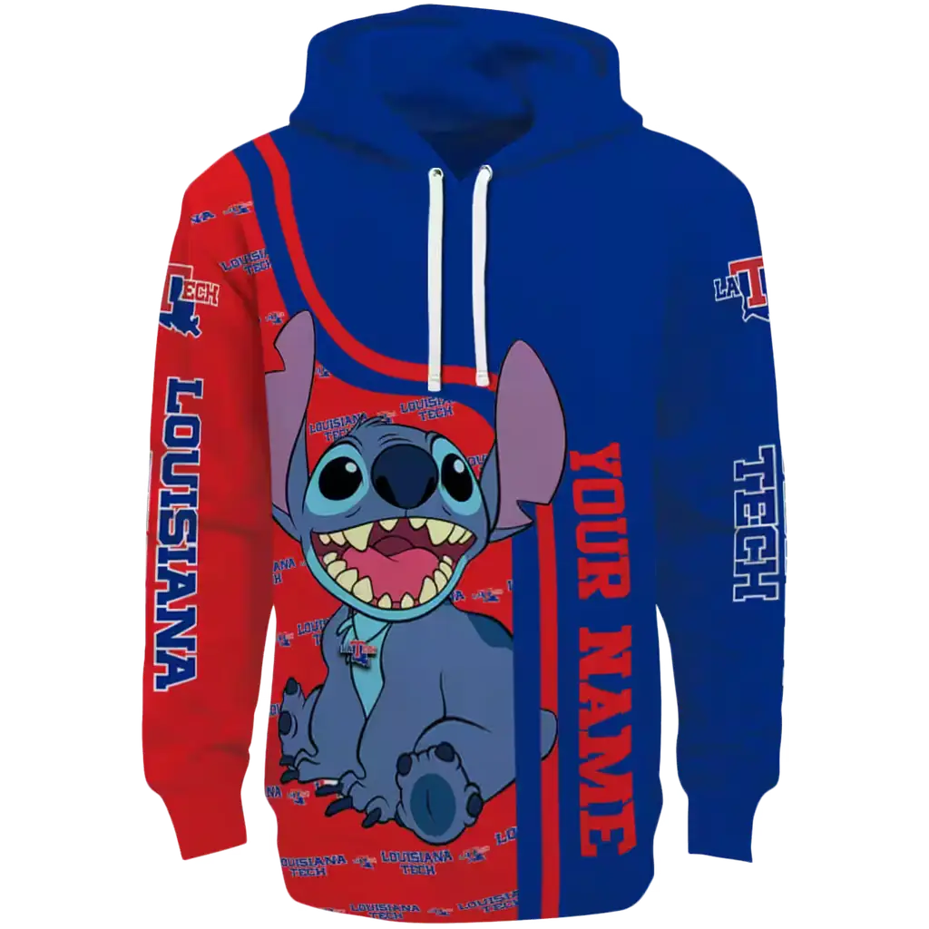 customized la tech stitch blue hoodie best selling customized la tech stitch blue hoodie best selling