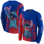 customized la tech stitch blue hoodie best selling