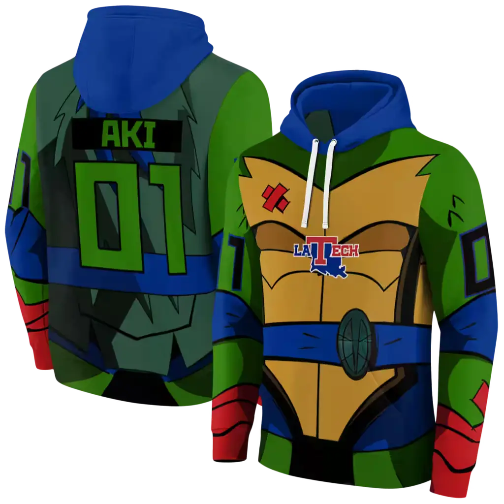 customized la tech superhero armor blue green hoodie fashion forward customized la tech superhero armor blue green hoodie fashion forward