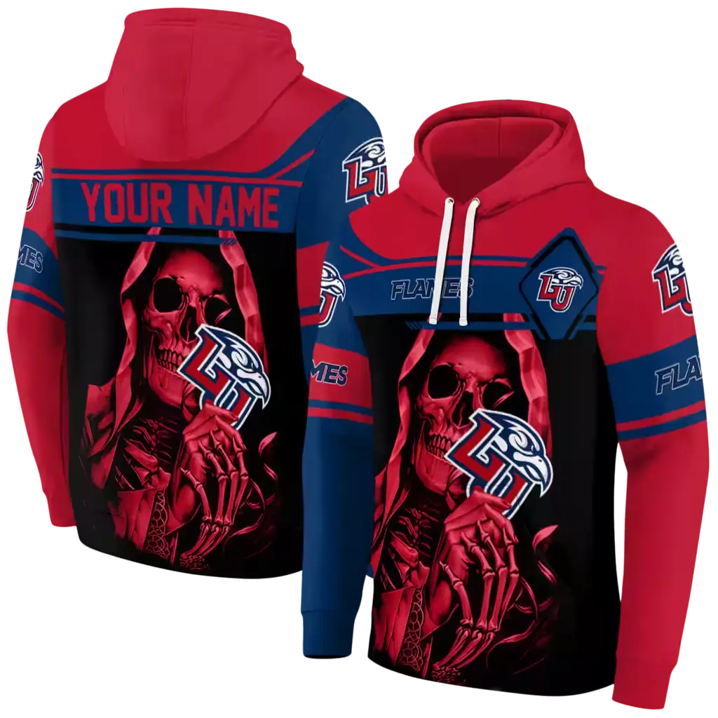 customized liberty flames grim reaper red black hoodie fashion forward customized liberty flames grim reaper red black hoodie fashion forward