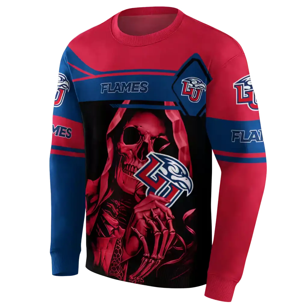 customized liberty flames grim reaper red black hoodie new arrival customized liberty flames grim reaper red black hoodie new arrival