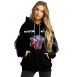 customized liberty flames punisher skull black hoodie best selling