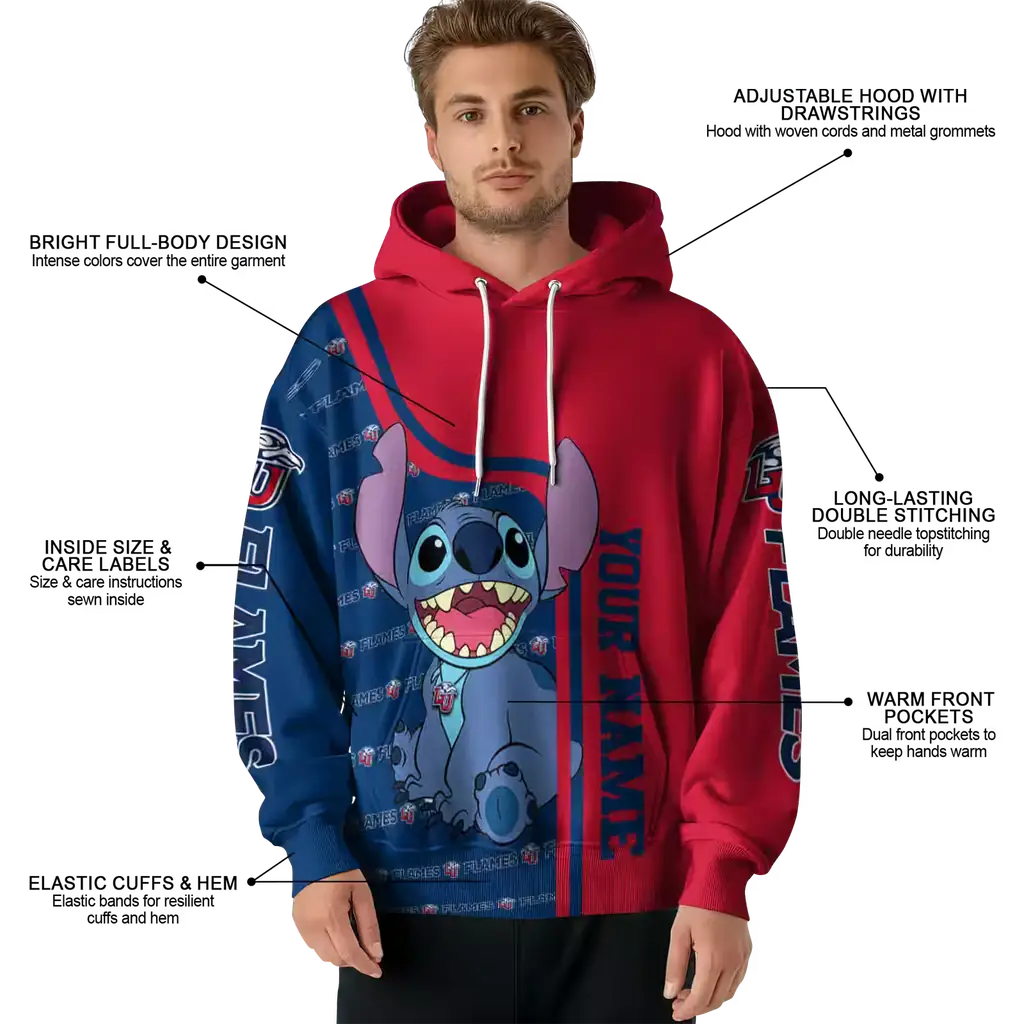 customized liberty flames stitch red hoodie latest model customized liberty flames stitch red hoodie latest model