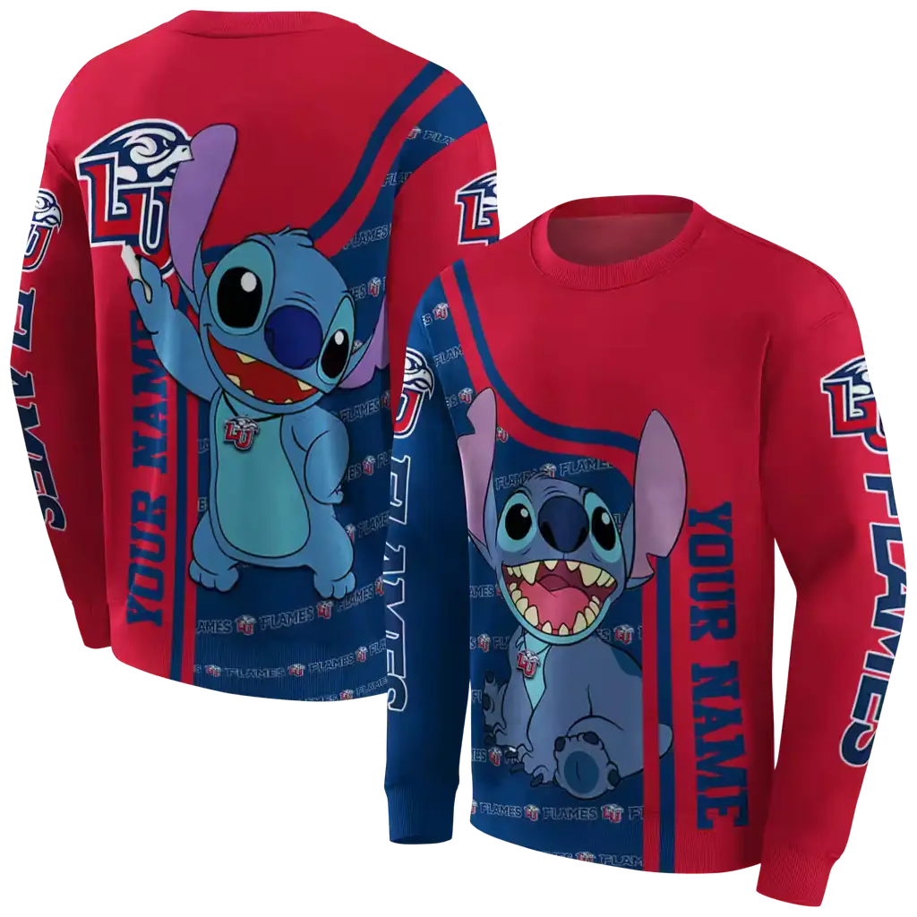 customized liberty flames stitch red hoodie premium grade customized liberty flames stitch red hoodie premium grade