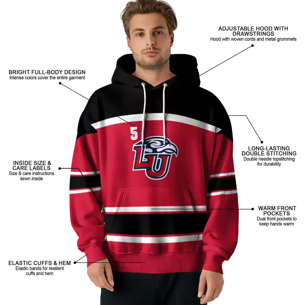 customized liberty flames striped pattern red hoodie latest model customized liberty flames striped pattern red hoodie latest model