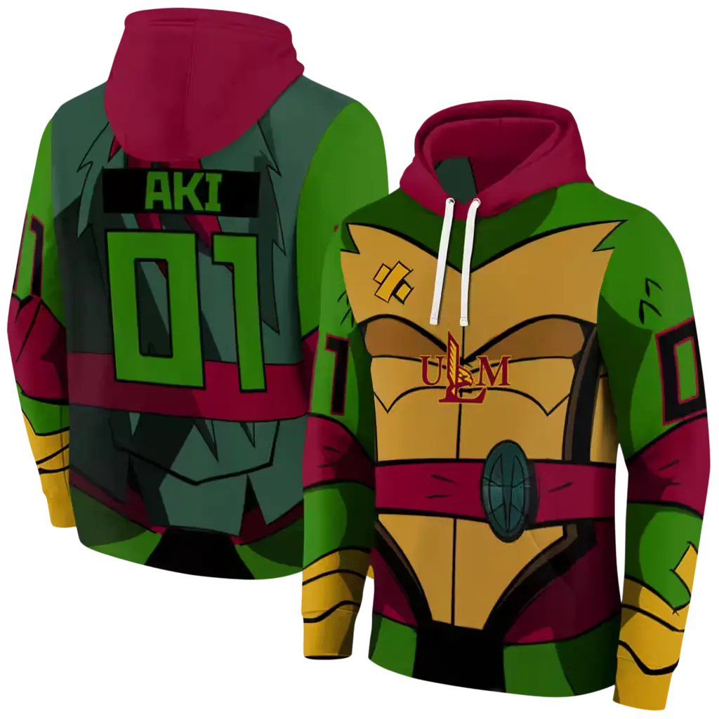 customized louisiana monroe warhawks superhero armor red green hoodie fashion forward customized louisiana monroe warhawks superhero armor red green hoodie fashion forward