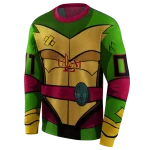 customized louisiana monroe warhawks superhero armor red green hoodie best selling