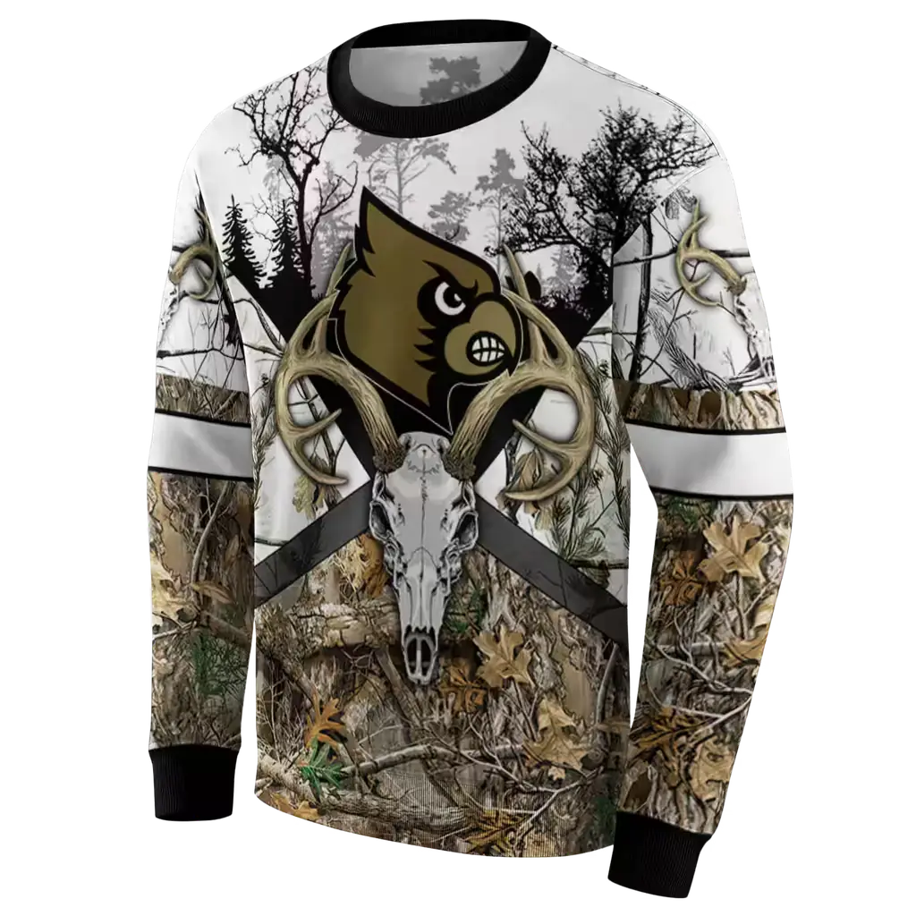 customized louisville cardinals forest silhouette hoodie new arrival customized louisville cardinals forest silhouette hoodie new arrival