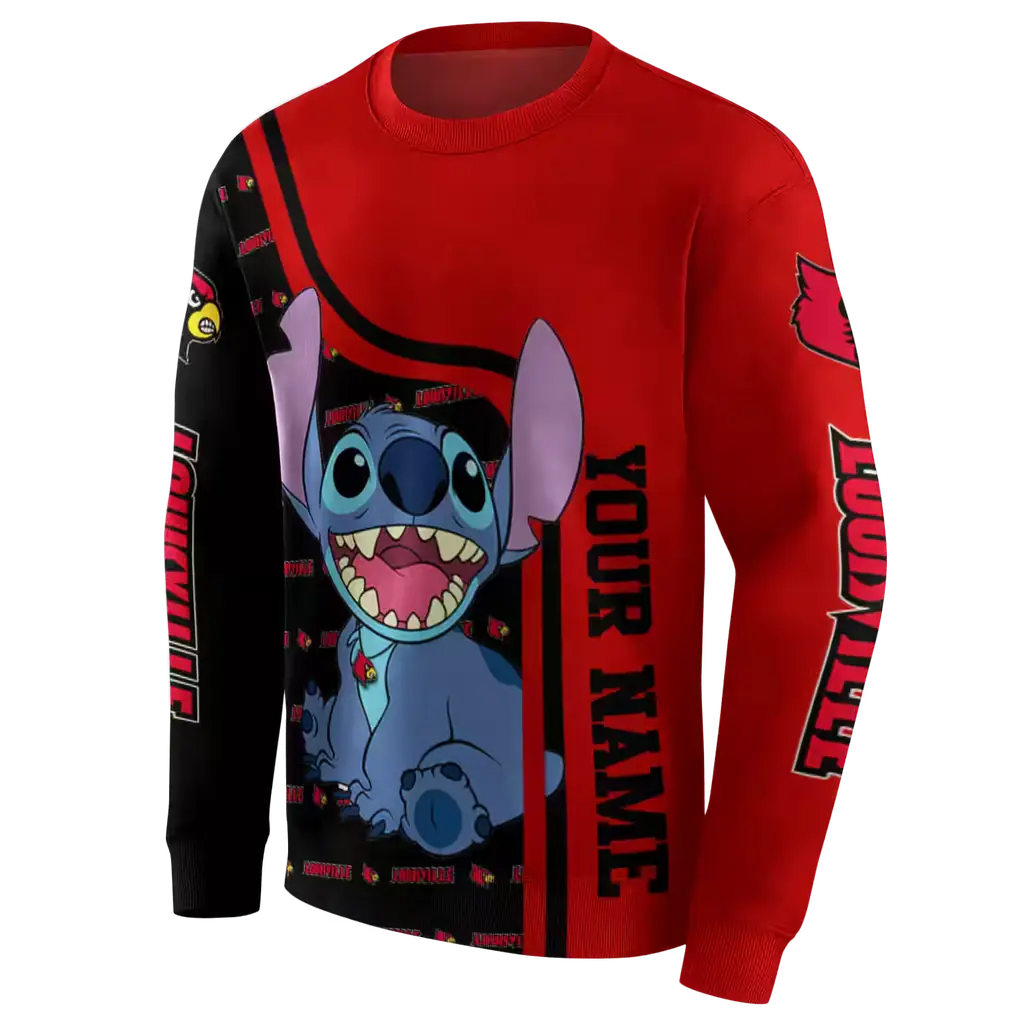 customized louisville cardinals stitch red hoodie new arrival customized louisville cardinals stitch red hoodie new arrival