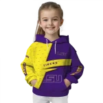 customized lsu tigers abstract shape purple hoodie best selling