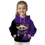 customized lsu tigers baby yoda purple black hoodie best selling