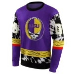 customized lsu tigers grateful vibes purple hoodie best selling