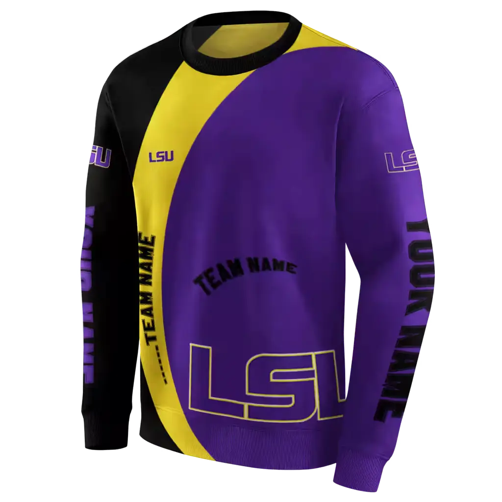customized lsu tigers minimalist design purple black hoodie new arrival customized lsu tigers minimalist design purple black hoodie new arrival