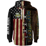 customized marquette golden eagles american pride hoodie best selling
