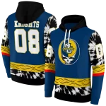 customized marquette golden eagles grateful vibes blue hoodie best selling
