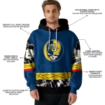 customized marquette golden eagles grateful vibes blue hoodie best selling