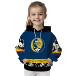 customized marquette golden eagles grateful vibes blue hoodie best selling