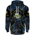 customized marquette golden eagles hunting theme blue black hoodie best selling
