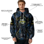 customized marquette golden eagles hunting theme blue black hoodie best selling