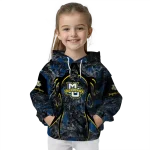 customized marquette golden eagles hunting theme blue black hoodie best selling