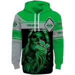 customized marshall thundering herd grim reaper green black hoodie best selling