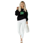 customized marshall thundering herd punisher skull black hoodie best selling