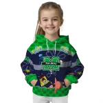 customized marshall thundering herd spongebob patrick star green navy hoodie best selling