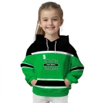 customized marshall thundering herd striped pattern green hoodie best selling