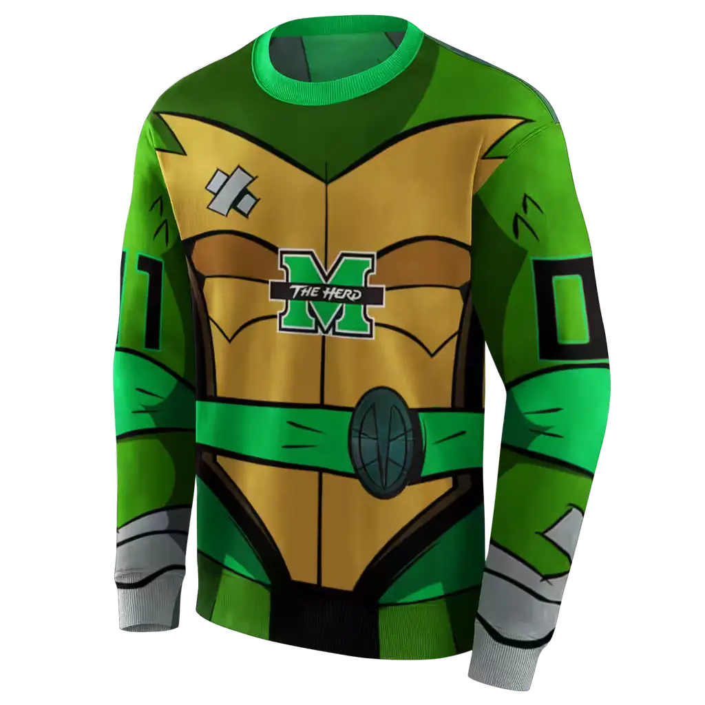customized marshall thundering herd superhero armor green hoodie new arrival customized marshall thundering herd superhero armor green hoodie new arrival