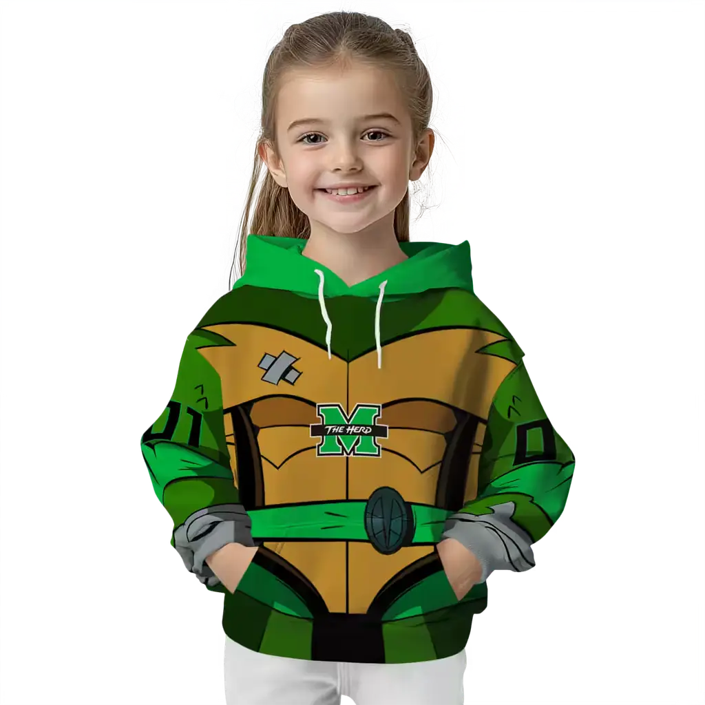 customized marshall thundering herd superhero armor green hoodie top rated customized marshall thundering herd superhero armor green hoodie top rated