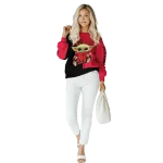 customized maryland terrapins baby yoda red black hoodie best selling