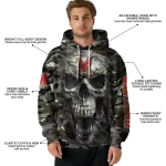 customized maryland terrapins camo skull hoodie best selling