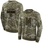 customized maryland terrapins military style hoodie best selling