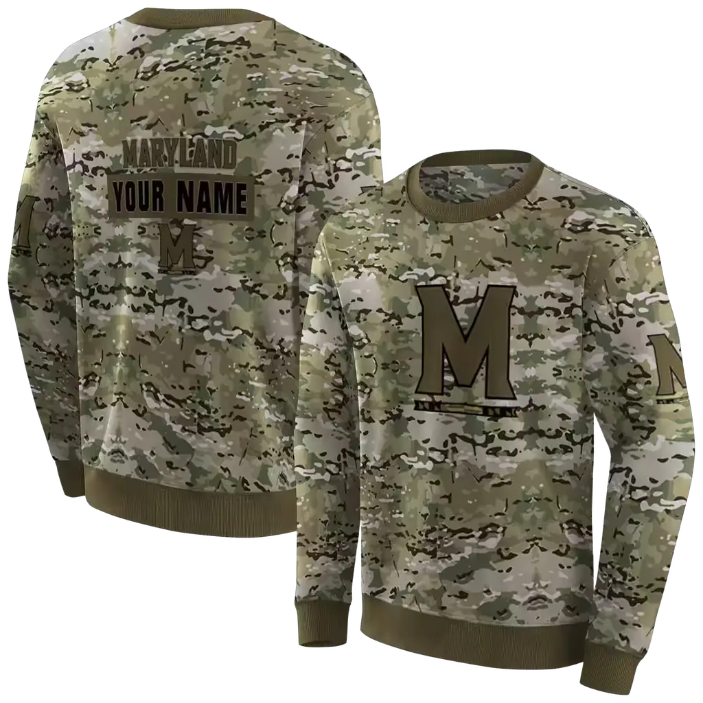customized maryland terrapins military style hoodie premium grade customized maryland terrapins military style hoodie premium grade