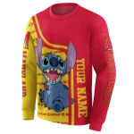 customized maryland terrapins stitch red hoodie best selling