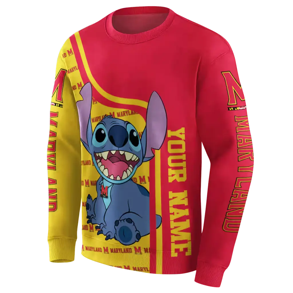 customized maryland terrapins stitch red hoodie new arrival customized maryland terrapins stitch red hoodie new arrival