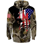 customized maryland terrapins tree camo hoodie best selling