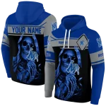 customized memphis tigers grim reaper blue black hoodie best selling