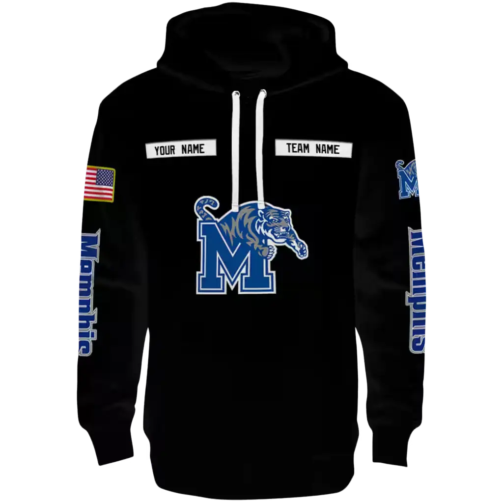 customized memphis tigers punisher skull black hoodie best selling customized memphis tigers punisher skull black hoodie best selling