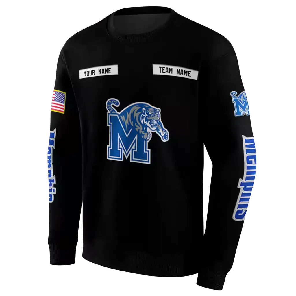 customized memphis tigers punisher skull black hoodie new arrival customized memphis tigers punisher skull black hoodie new arrival