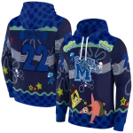 customized memphis tigers spongebob patrick star blue navy hoodie best selling