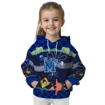 customized memphis tigers spongebob patrick star blue navy hoodie best selling