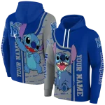 customized memphis tigers stitch blue hoodie best selling